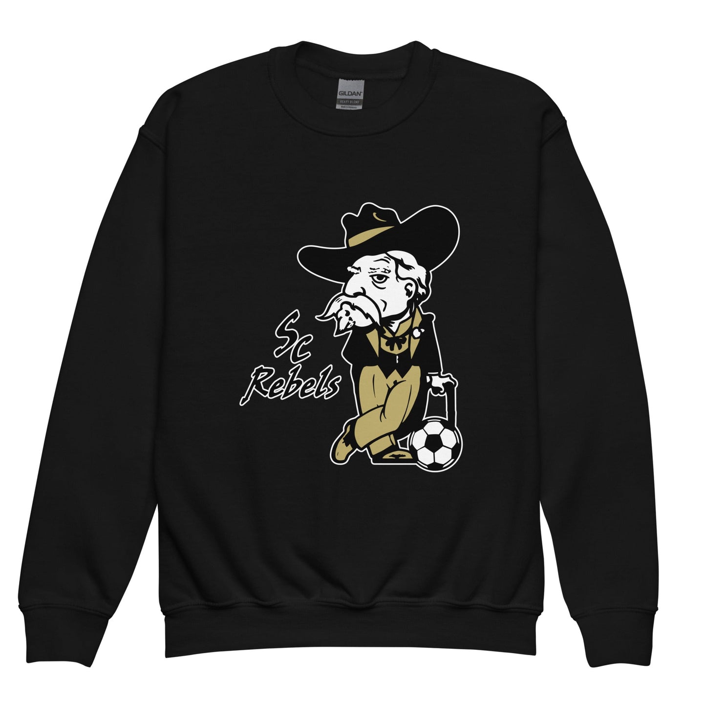 Classic | Youth Sweatshirt | Stewart County Soccer | Mascot Logo