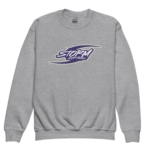 Classic | Youth Sweatshirt | Storm Softball | Storm Logo
