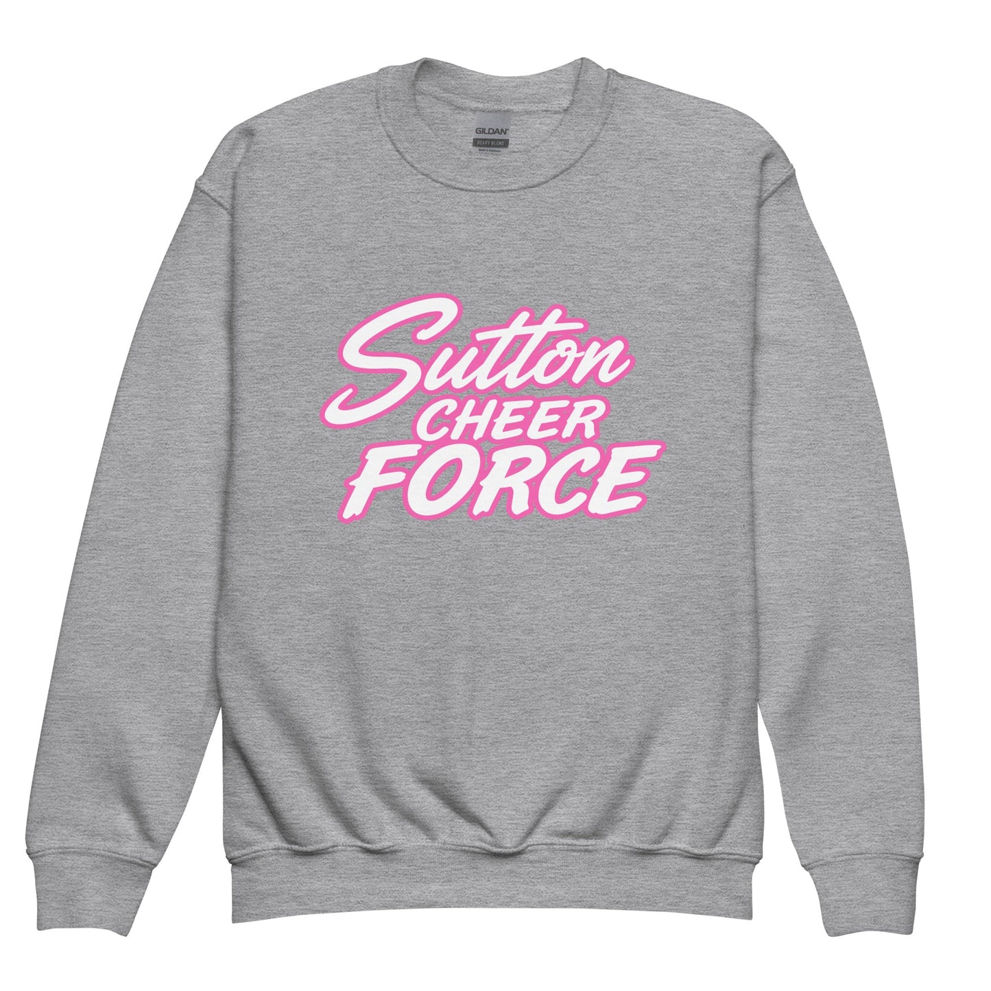 Classic | Youth Sweatshirt | Sutton Cheer Force | Script Logo