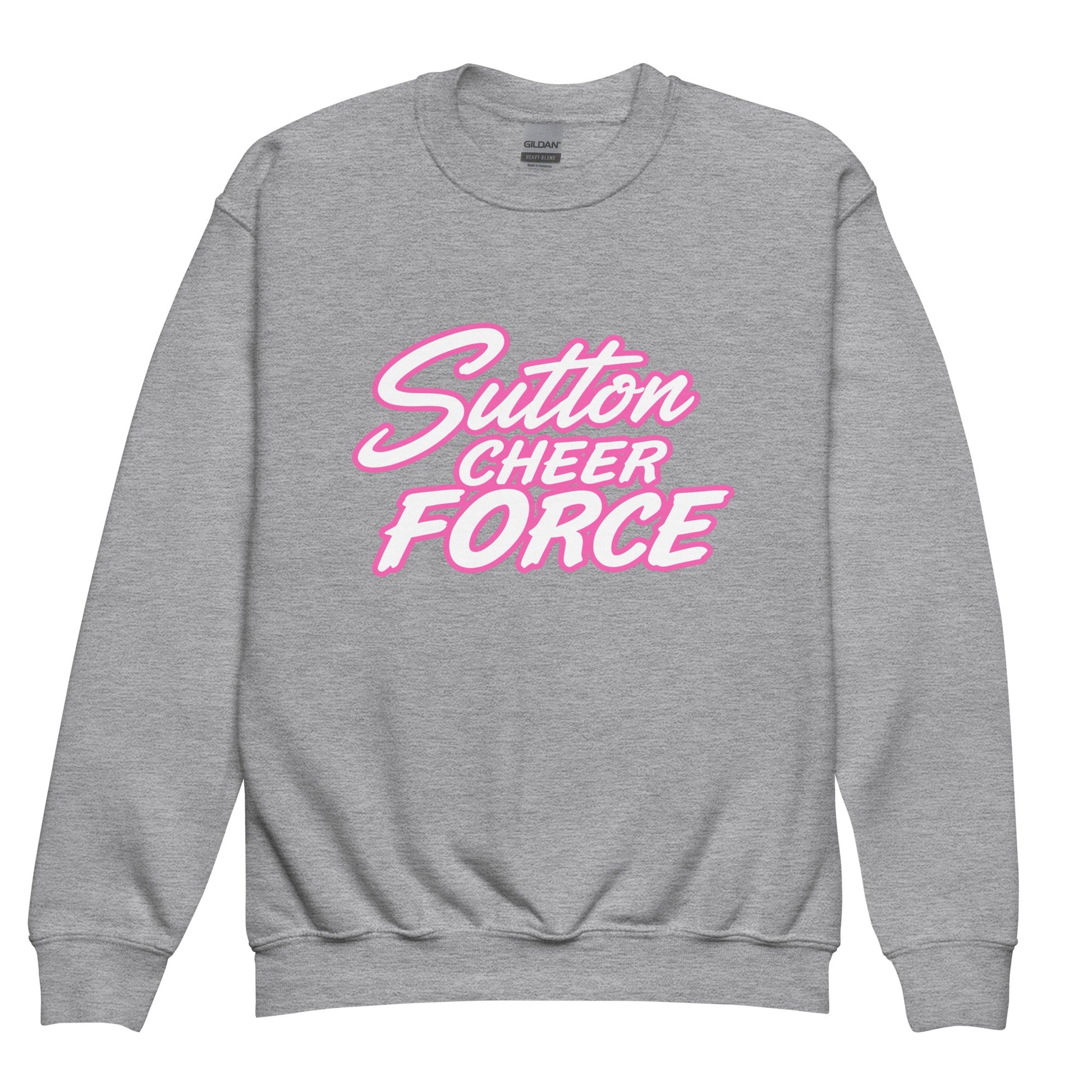 Classic | Youth Sweatshirt | Sutton Cheer Force | Script Logo