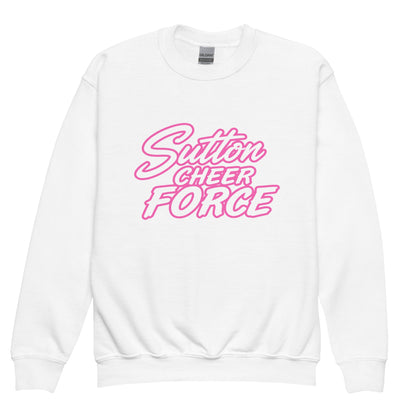 Classic | Youth Sweatshirt | Sutton Cheer Force | Script Logo