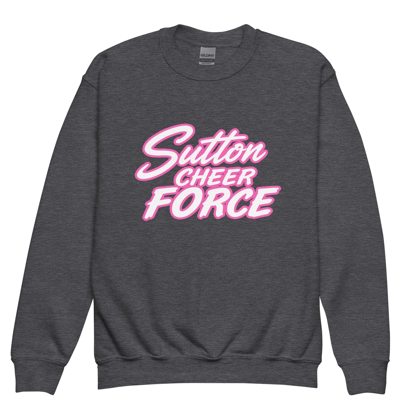 Classic | Youth Sweatshirt | Sutton Cheer Force | Script Logo