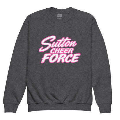 Classic | Youth Sweatshirt | Sutton Cheer Force | Script Logo