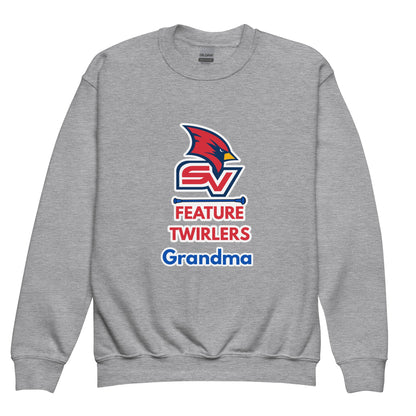 Classic | Youth Sweatshirt | SVSU Feature twirlers | Grandma Logo