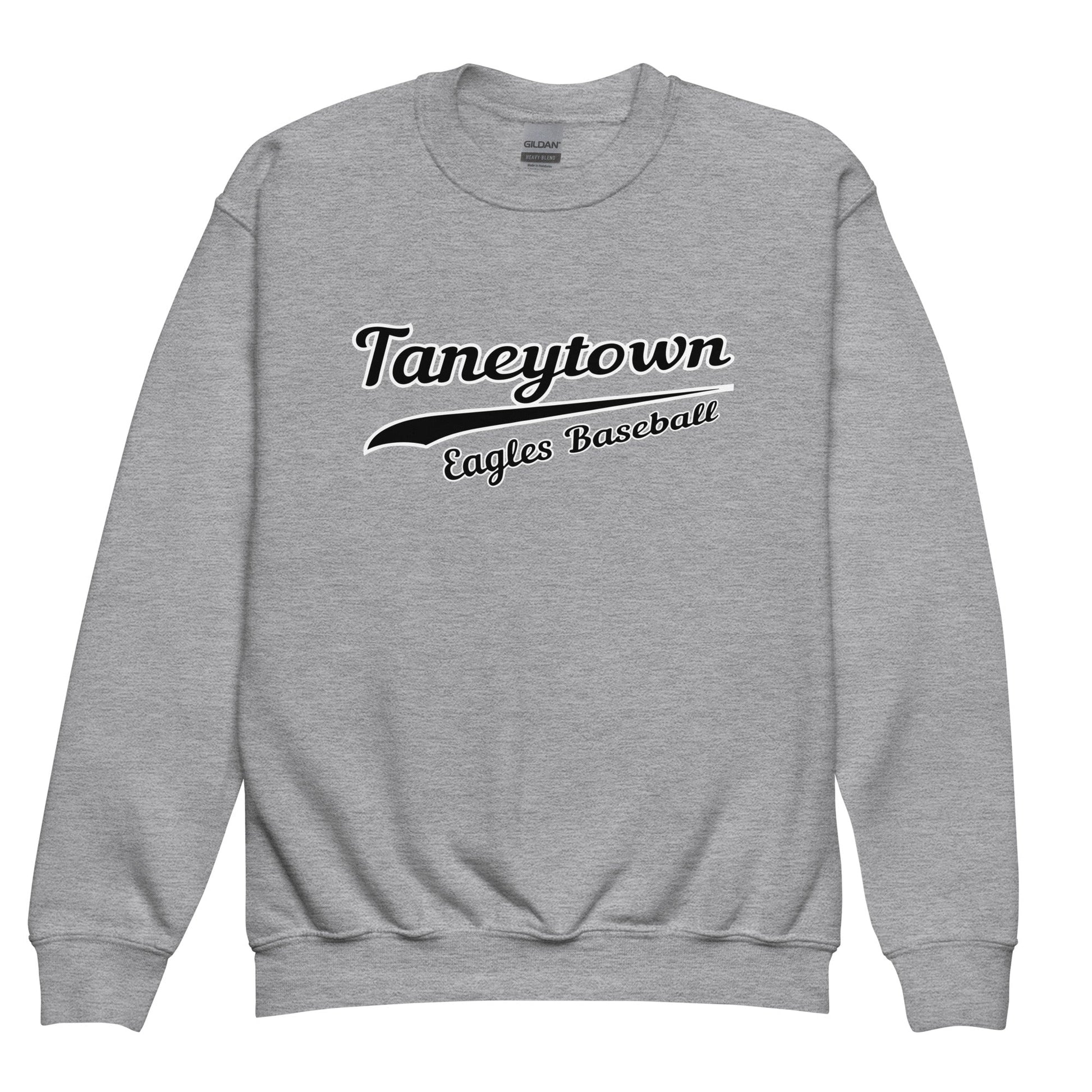 Classic | Youth Sweatshirt | Taneytown Eagles Baseball | Script Logo