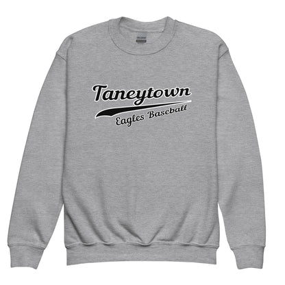 Classic | Youth Sweatshirt | Taneytown Eagles Baseball | Script Logo