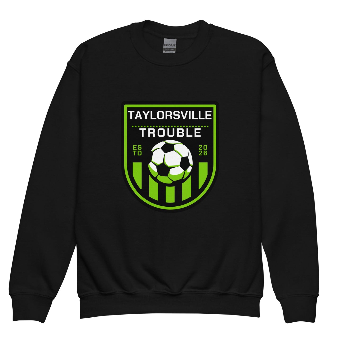 Classic | Youth Sweatshirt | Taylorsville Trouble | Shield Logo