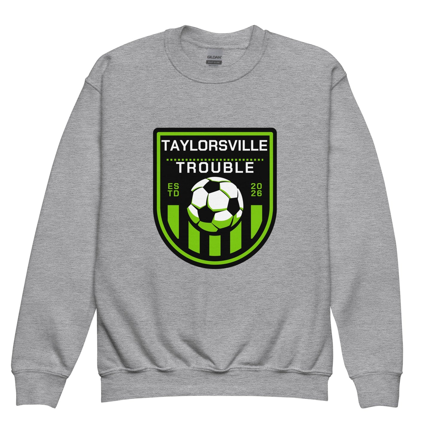 Classic | Youth Sweatshirt | Taylorsville Trouble | Shield Logo