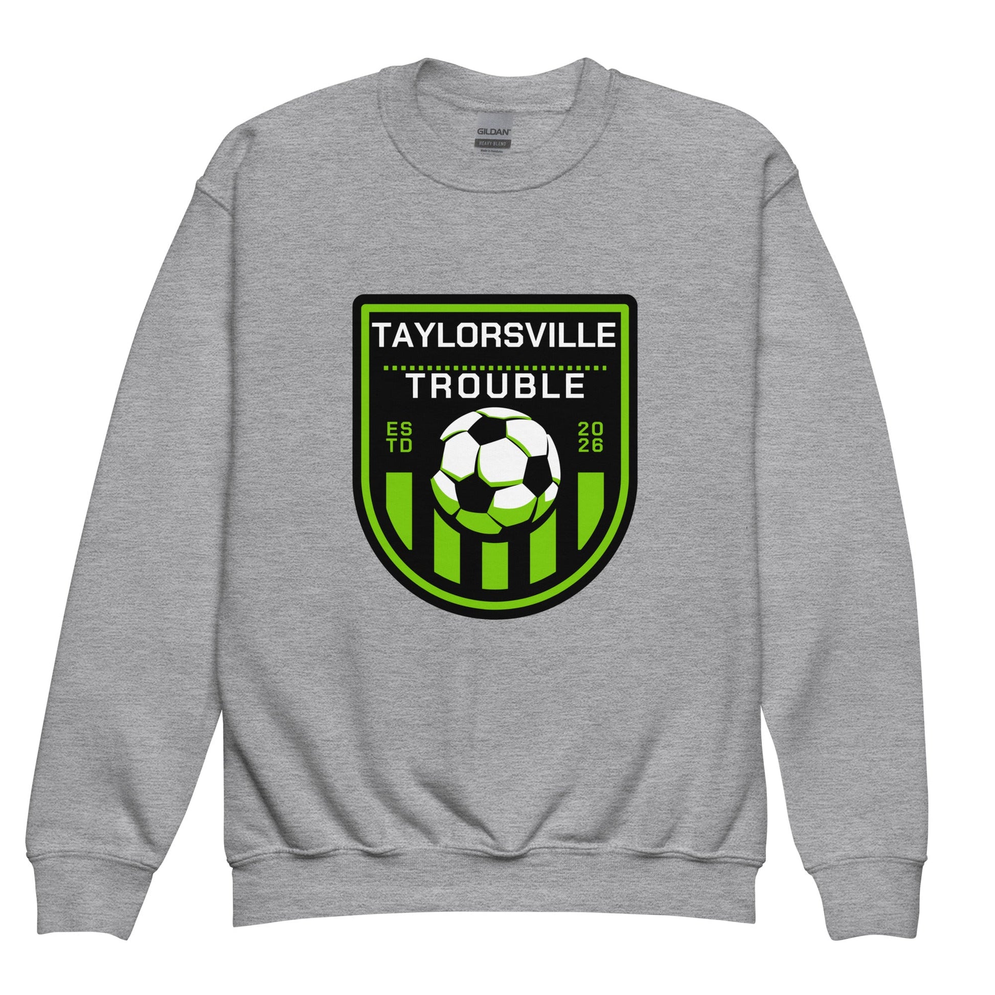 Classic | Youth Sweatshirt | Taylorsville Trouble | Shield Logo