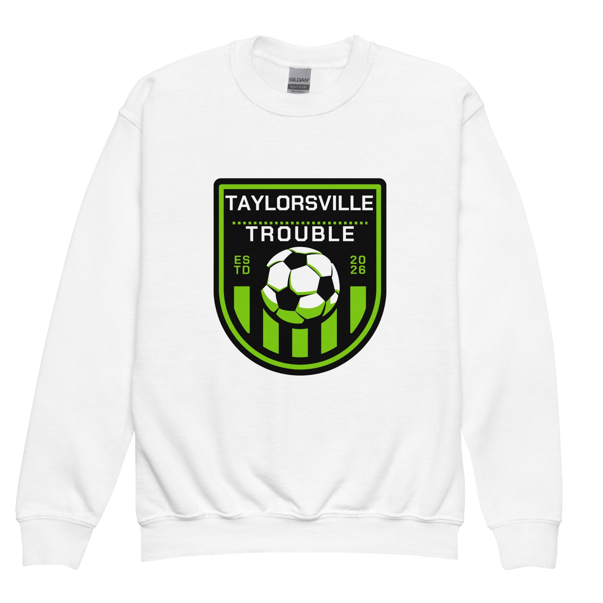 Classic | Youth Sweatshirt | Taylorsville Trouble | Shield Logo