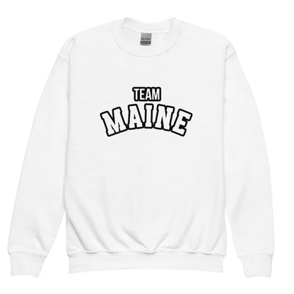 Classic | Youth Sweatshirt | Team Maine | Arch Mark Logo