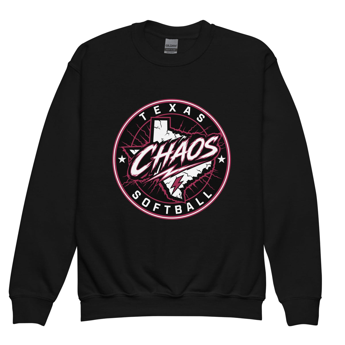 Classic | Youth Sweatshirt | Texas Chaos | Badge Logo