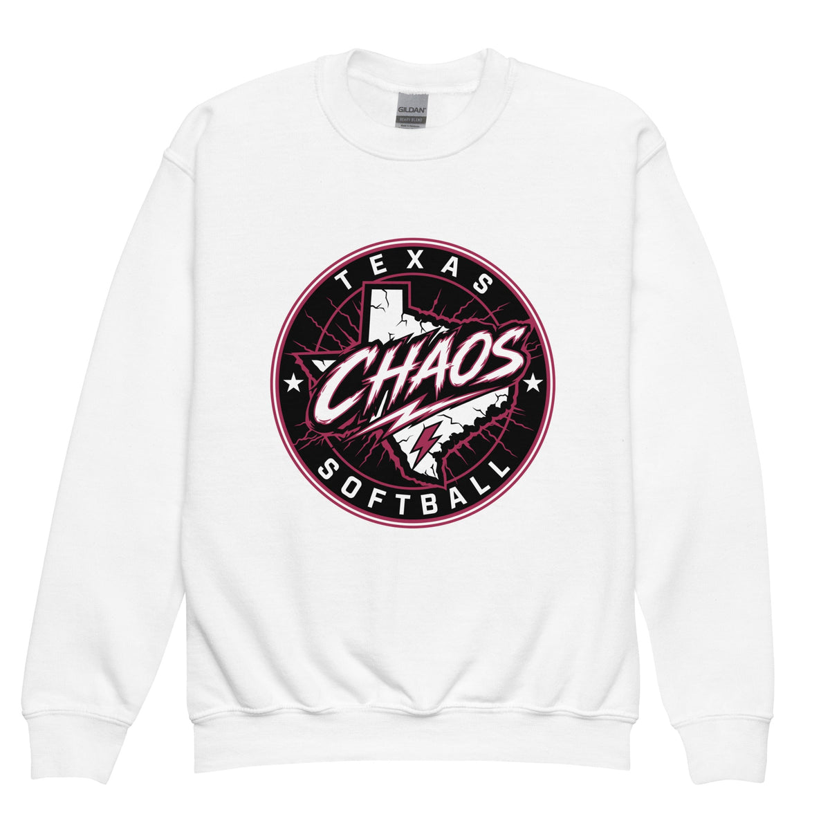 Classic | Youth Sweatshirt | Texas Chaos | Badge Logo