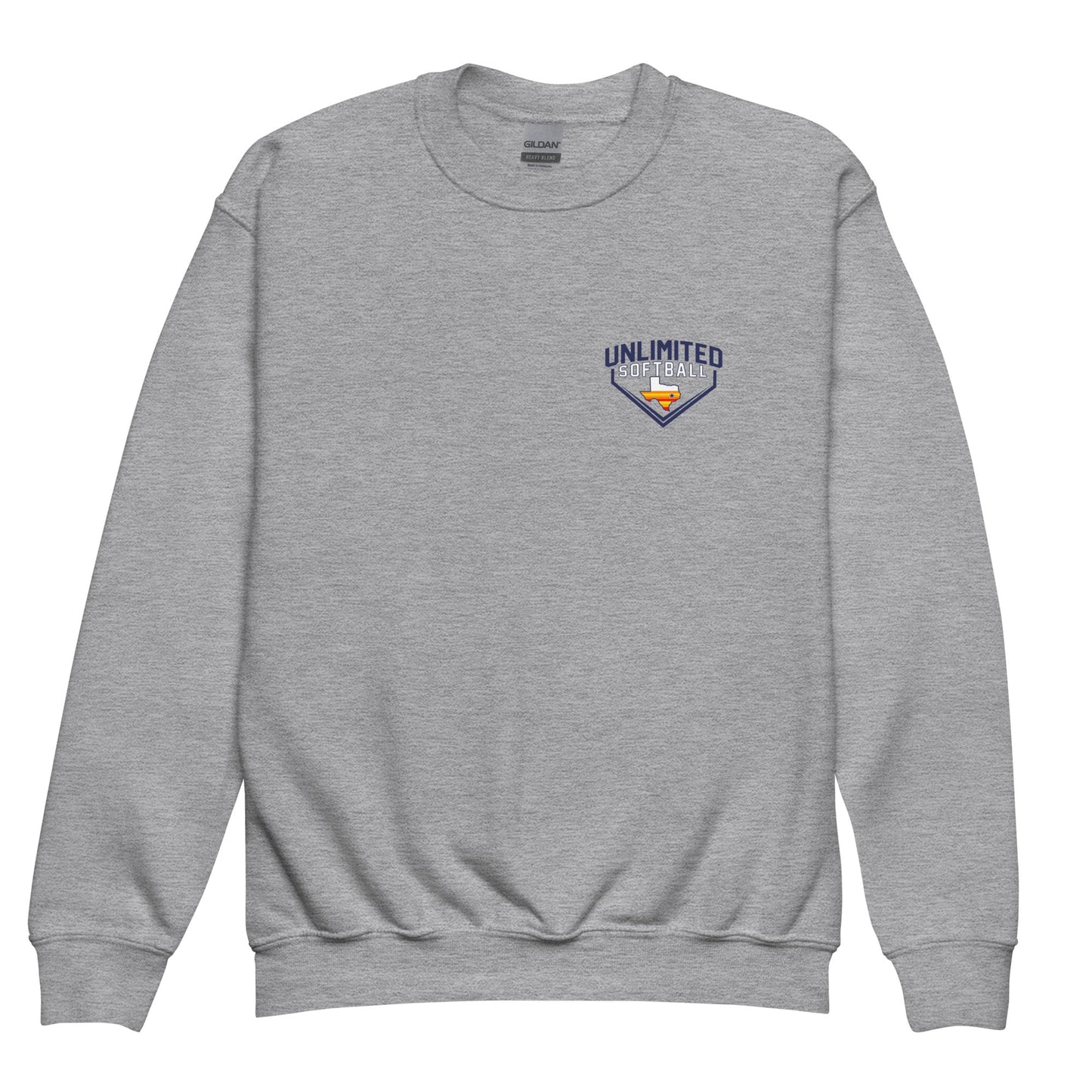 Classic | Youth Sweatshirt | Texas Unlimited | Home Plate Logo