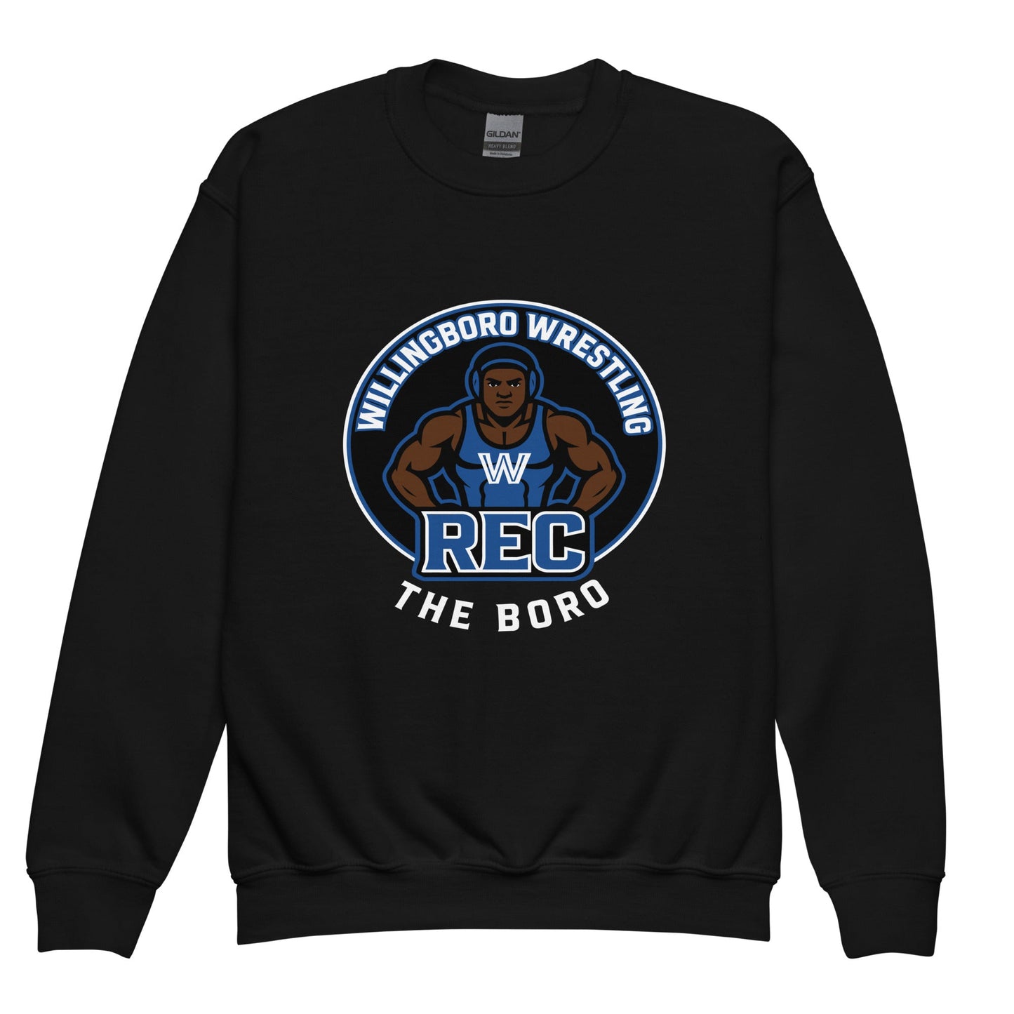 Classic | Youth Sweatshirt | The Boro Brand | Wrestler Logo