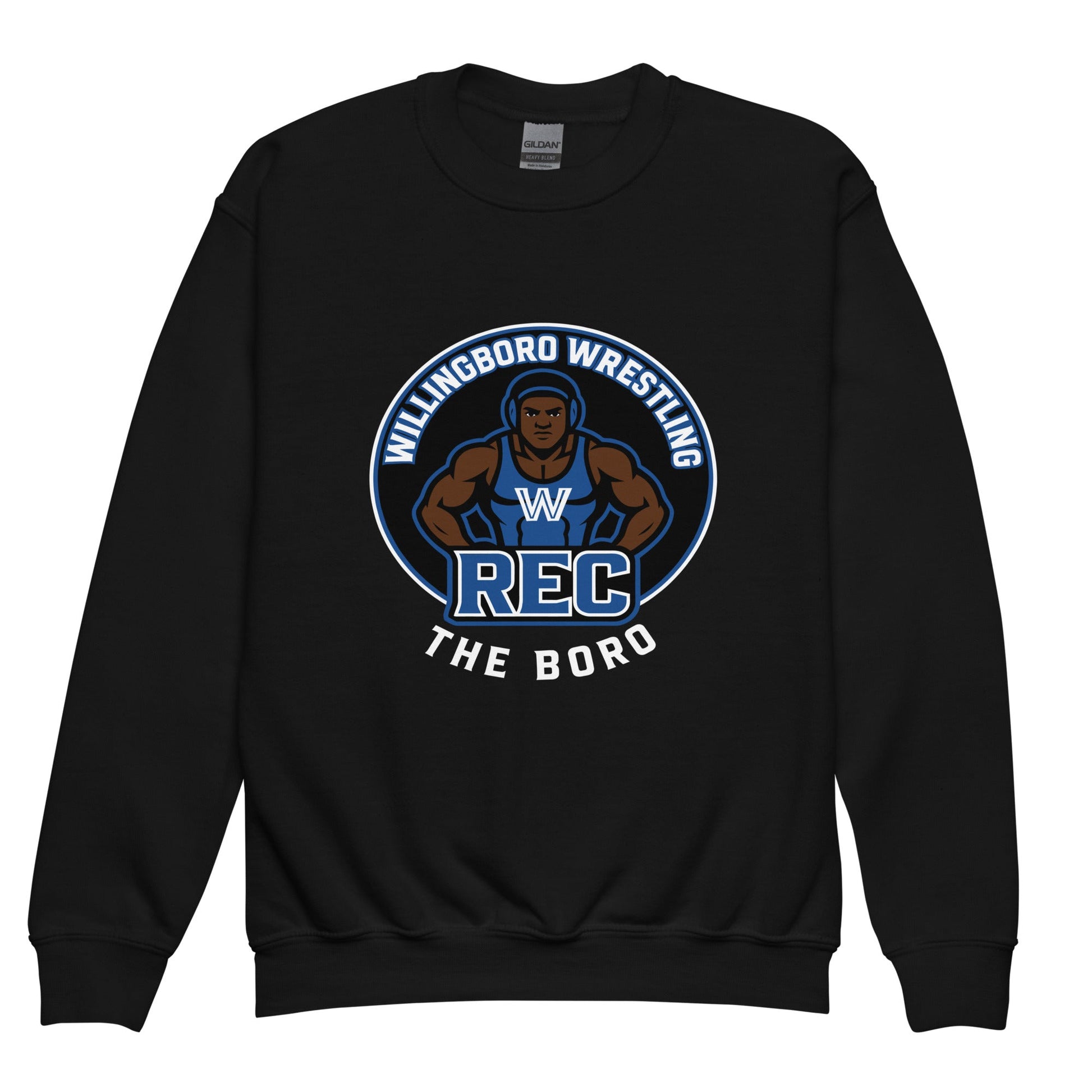Classic | Youth Sweatshirt | The Boro Brand | Wrestler Logo
