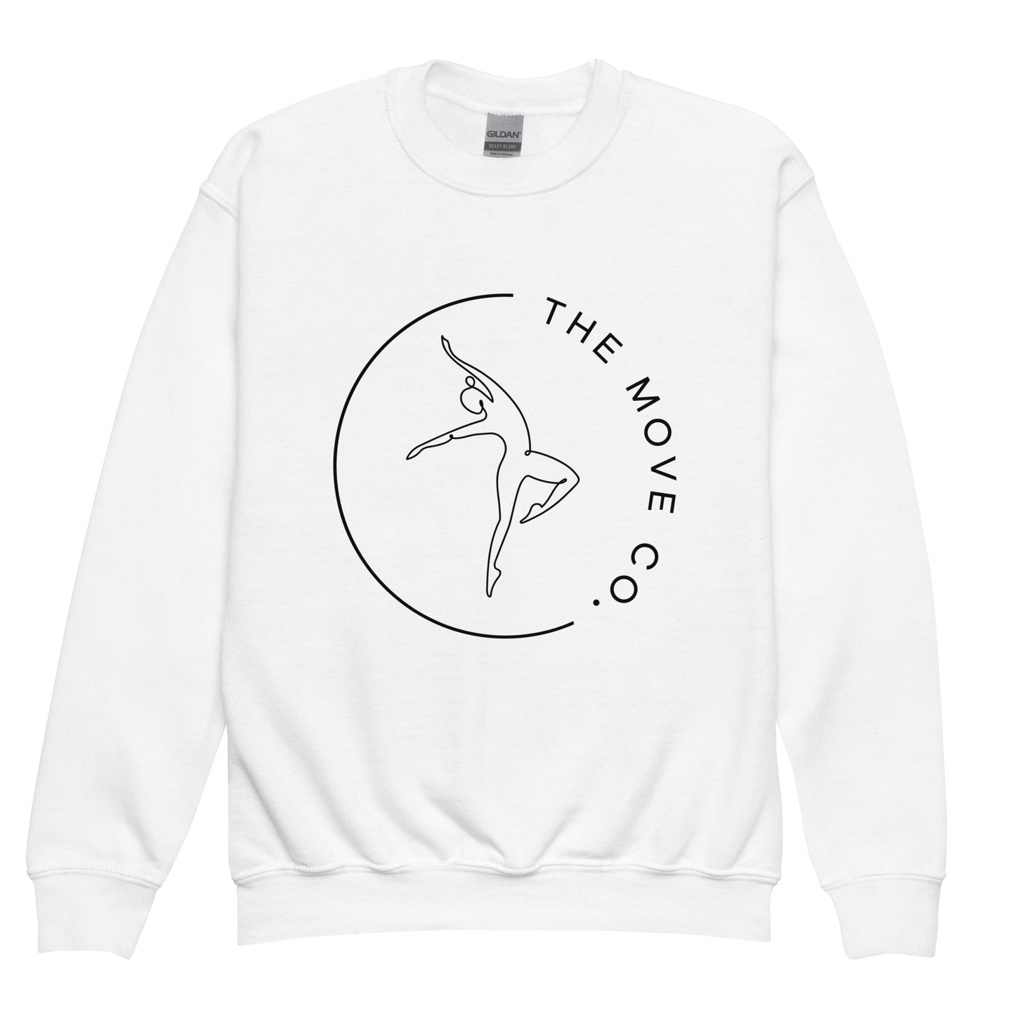 Classic | Youth Sweatshirt | The Move Co. | Dance Crest Logo