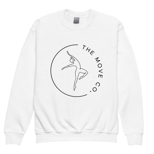 Classic | Youth Sweatshirt | The Move Co. | Dance Crest Logo
