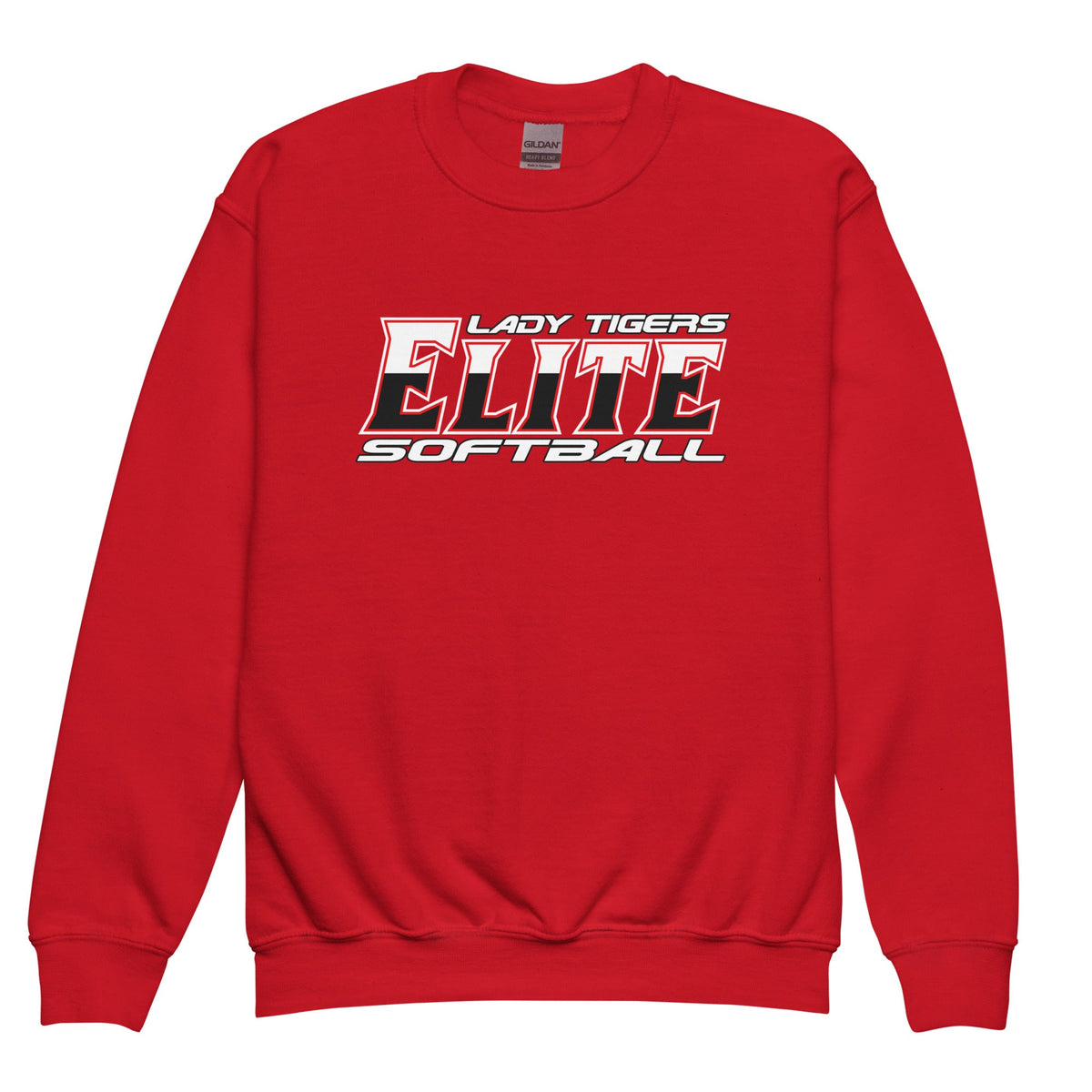 Classic | Youth Sweatshirt | Tigers Elite Softball | Modern Script Logo