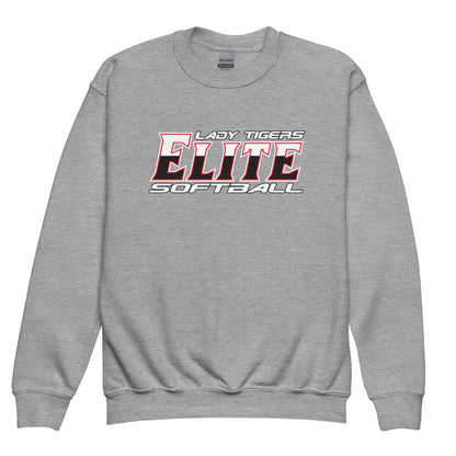 Classic | Youth Sweatshirt | Tigers Elite Softball | Modern Script Logo