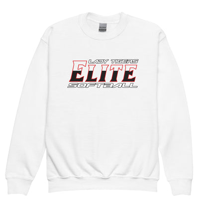 Classic | Youth Sweatshirt | Tigers Elite Softball | Modern Script Logo