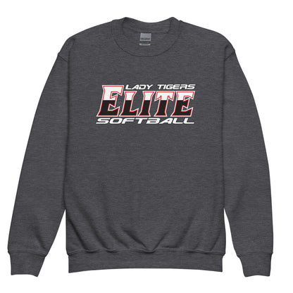 Classic | Youth Sweatshirt | Tigers Elite Softball | Modern Script Logo
