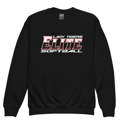 Classic | Youth Sweatshirt | Tigers Elite Softball | Modern Script Logo