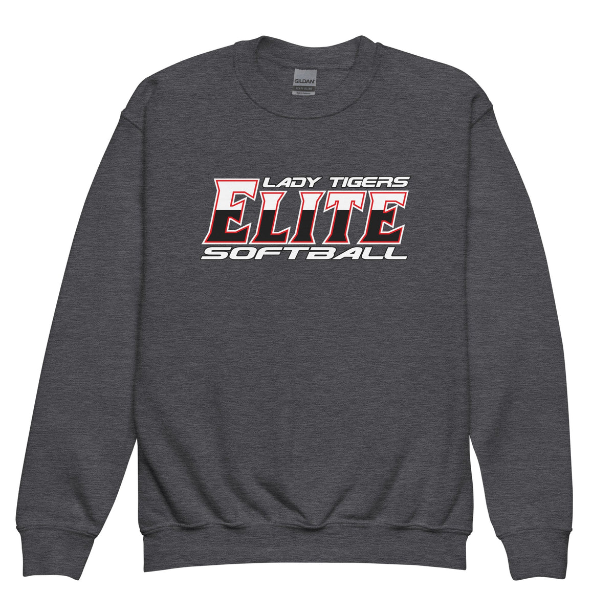 Classic | Youth Sweatshirt | Tigers Elite Softball | Modern Script Logo