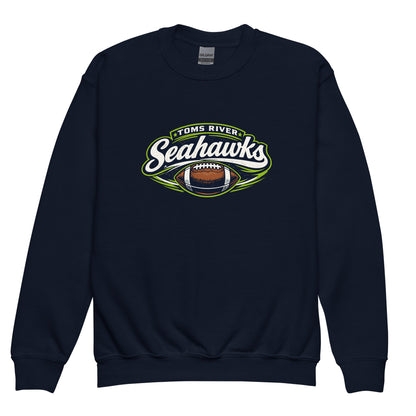 Classic | Youth Sweatshirt | Toms River Seahawks | Football Emblem Logo