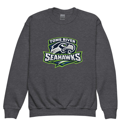 Classic | Youth Sweatshirt | Toms River Seahawks | Mascot Script Logo