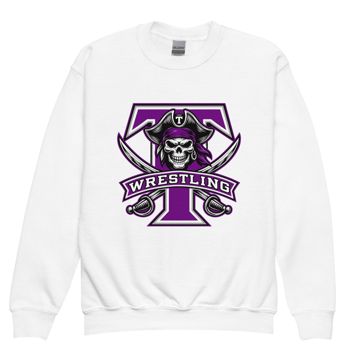 Classic | Youth Sweatshirt | Tottenville wrestling club | Emblem Logo