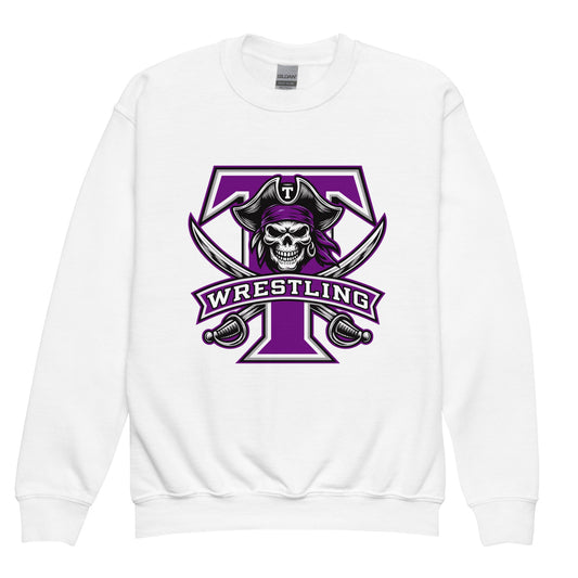 Classic | Youth Sweatshirt | Tottenville wrestling club | Emblem Logo