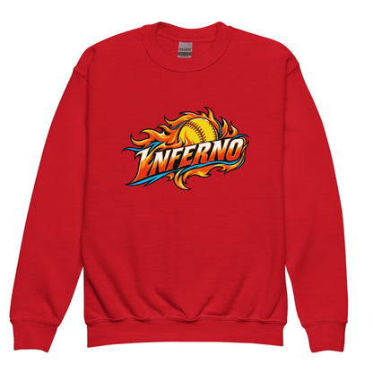 Classic | Youth Sweatshirt | Treasure Coast Inferno | Crest Logo