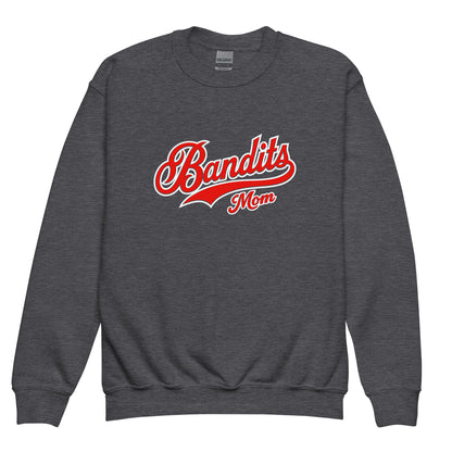 Classic | Youth Sweatshirt | Tri - City Baseball | Bandits Mom Logo