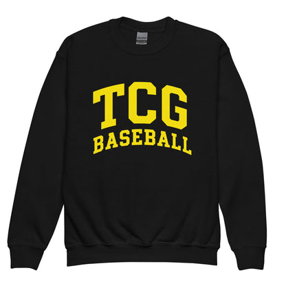 Classic | Youth Sweatshirt | Tri-County Ghosts | TCG Crest Alt Logo