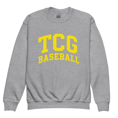 Classic | Youth Sweatshirt | Tri-County Ghosts | TCG Crest Alt Logo
