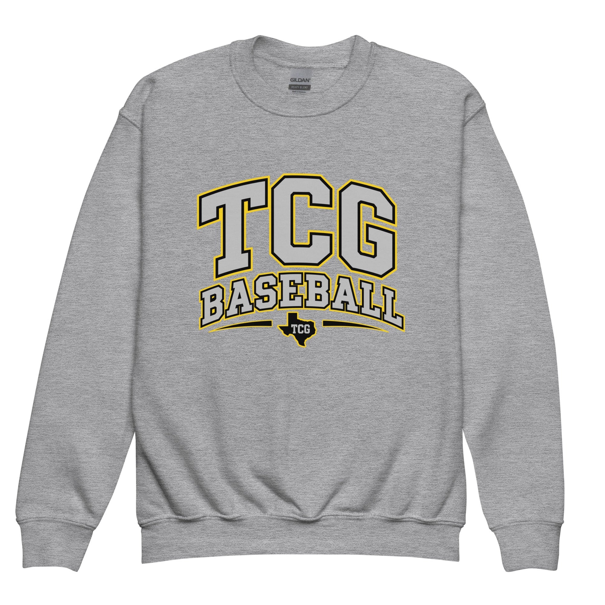 Classic | Youth Sweatshirt | Tri-County Ghosts | TCG Crest Logo