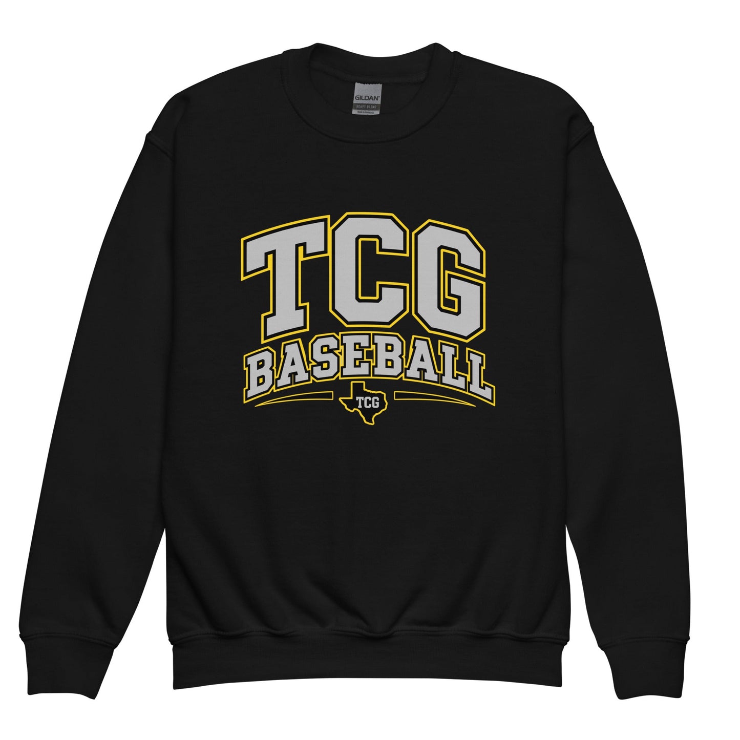 Classic | Youth Sweatshirt | Tri-County Ghosts | TCG Crest Logo
