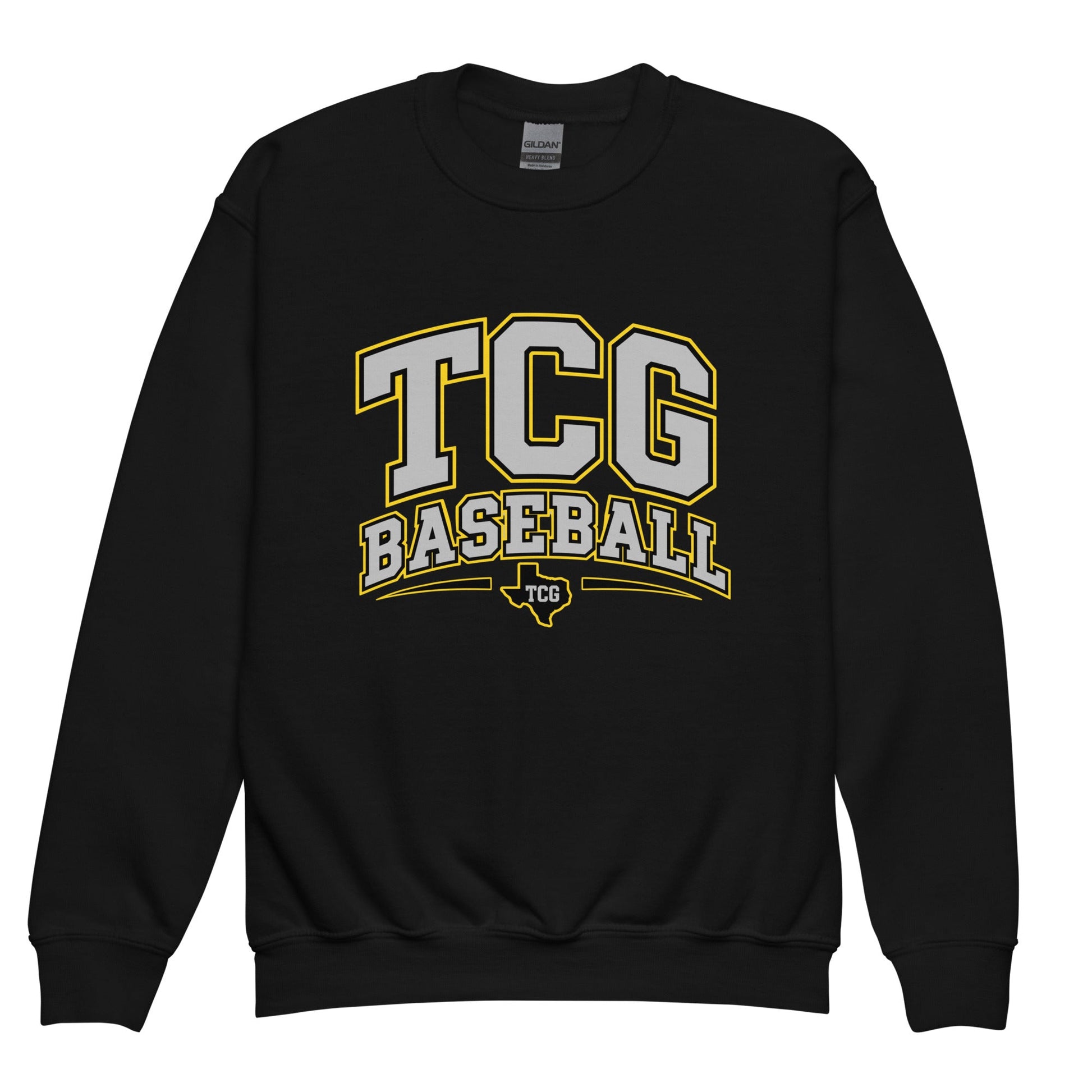 Classic | Youth Sweatshirt | Tri-County Ghosts | TCG Crest Logo