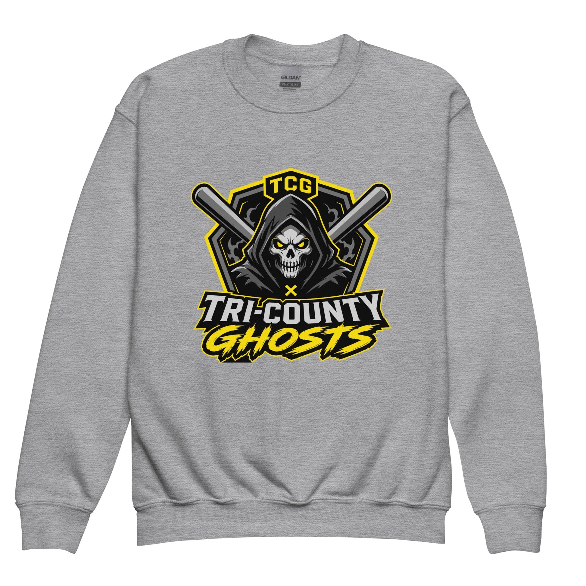 Classic | Youth Sweatshirt | Tri-County Ghosts | Vanguard Ghosts Logo