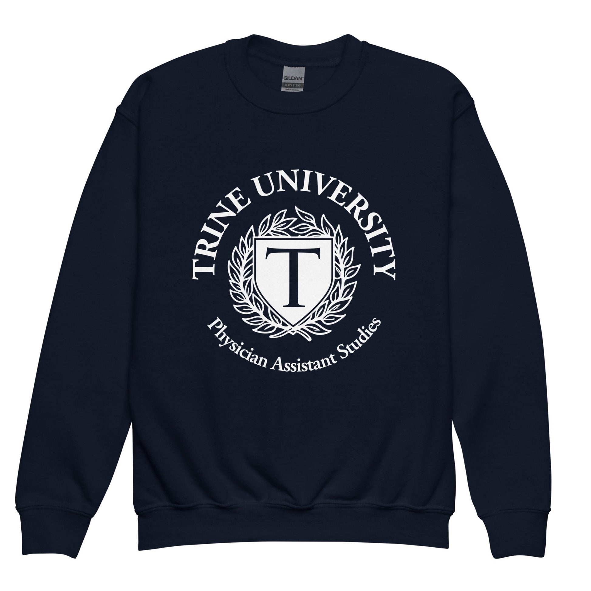 Classic | Youth Sweatshirt | Trine PA program | Emblem Logo