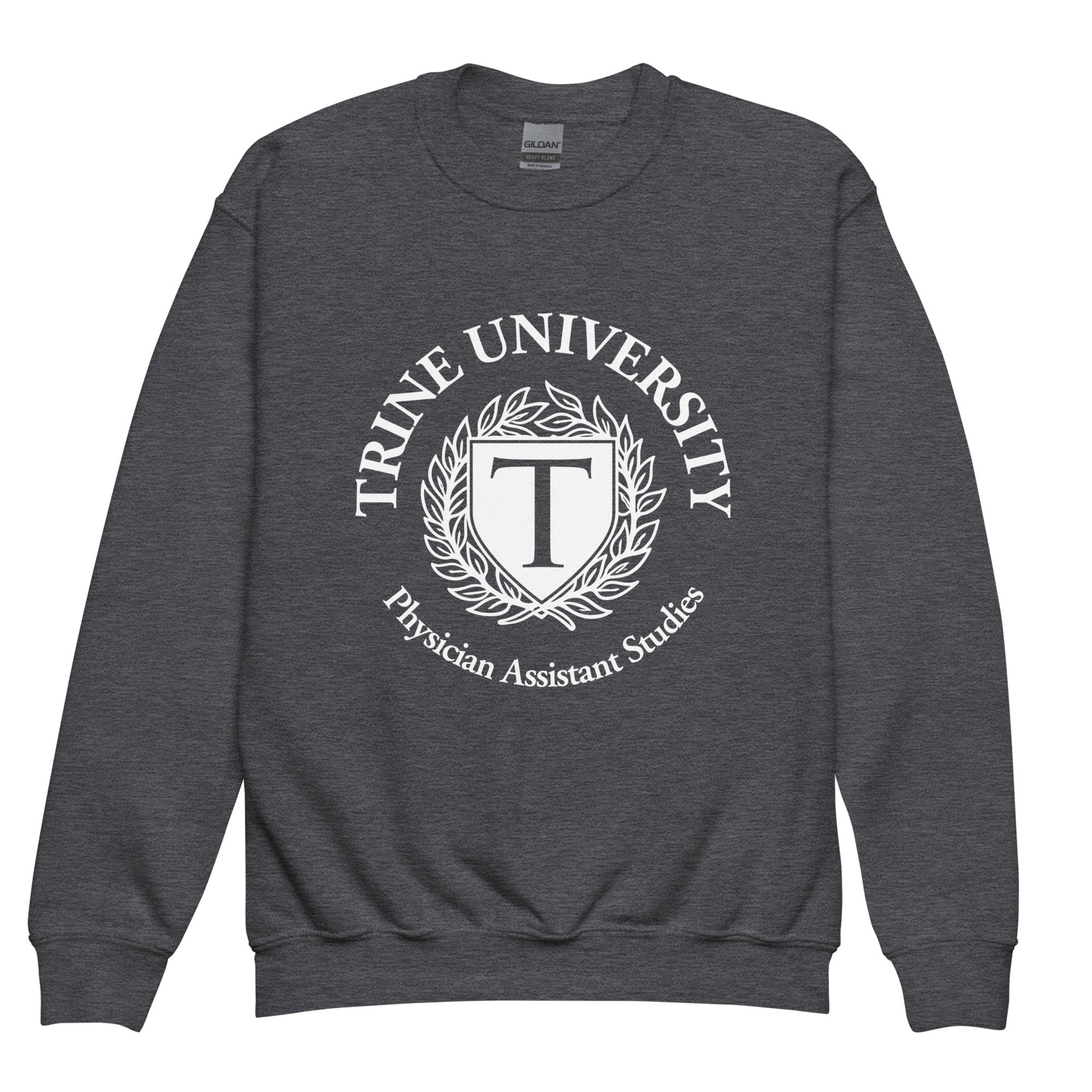 Classic | Youth Sweatshirt | Trine PA program | Emblem Logo