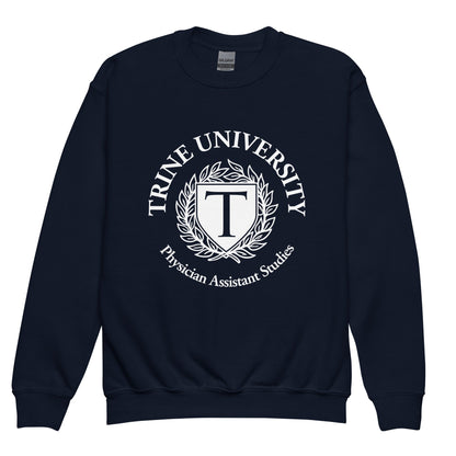 Classic | Youth Sweatshirt | Trine PA program | Emblem Logo