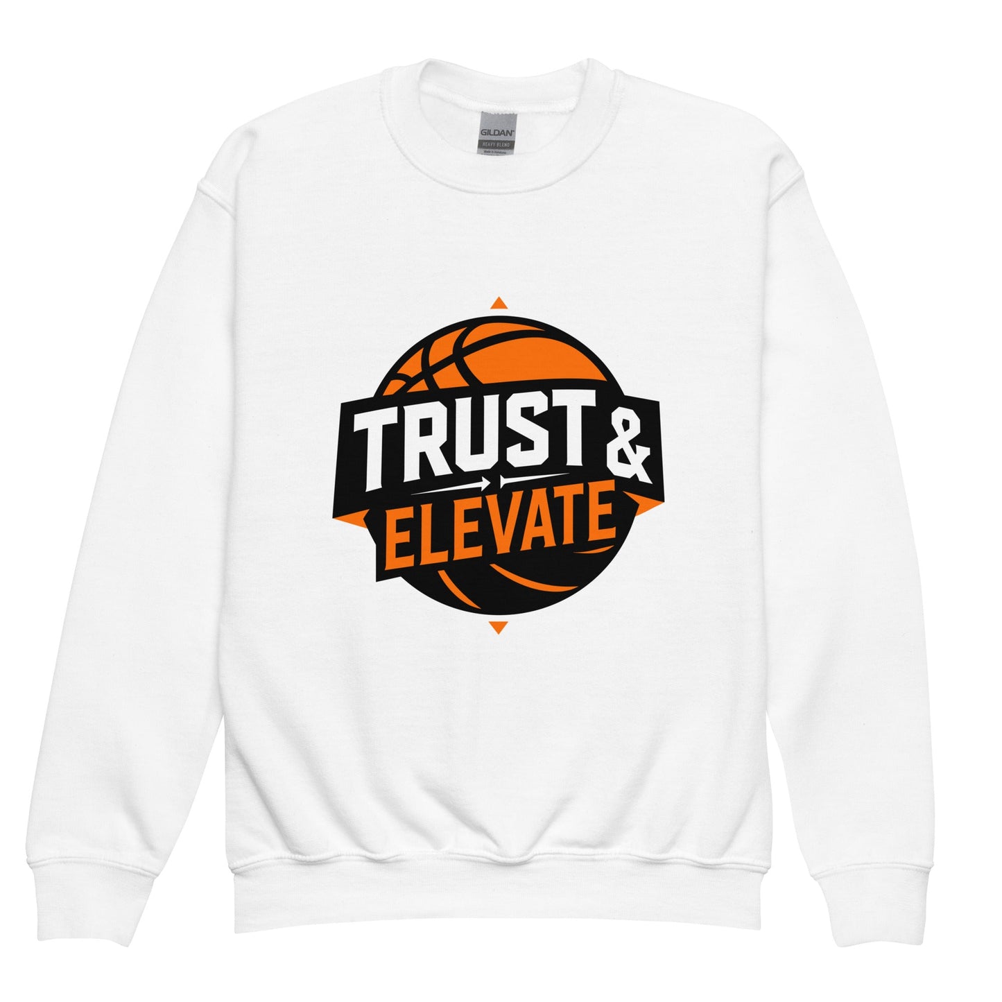 Classic | Youth Sweatshirt | Trust & Elevate | Athletic Logo