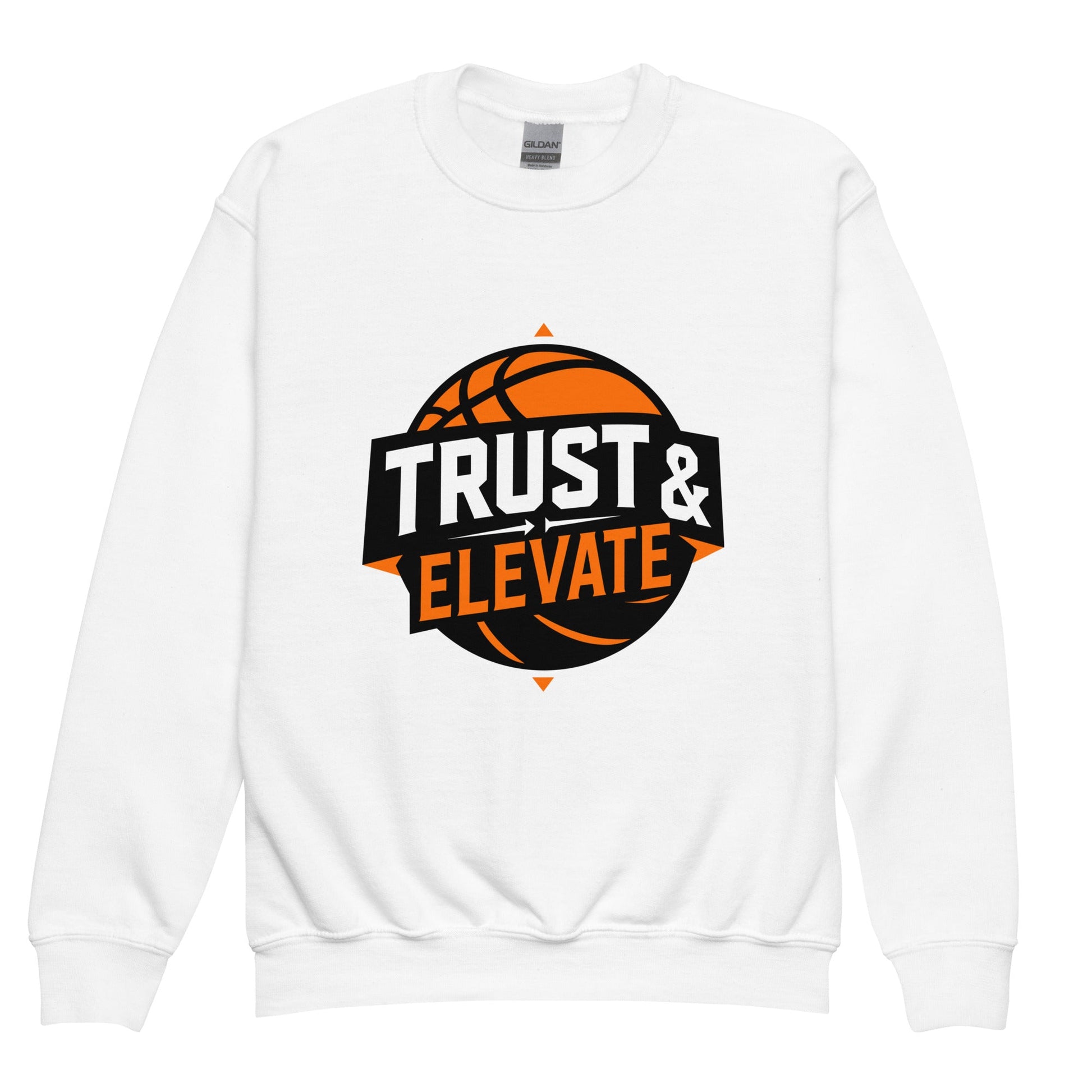 Classic | Youth Sweatshirt | Trust & Elevate | Athletic Logo