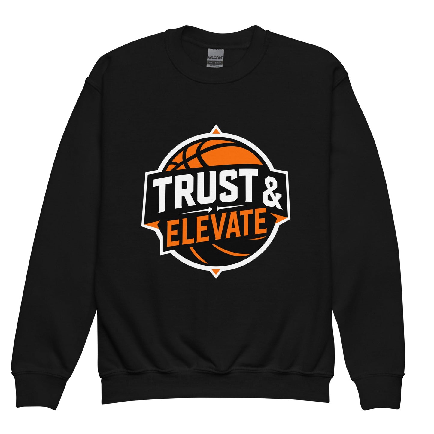 Classic | Youth Sweatshirt | Trust & Elevate | Athletic Logo
