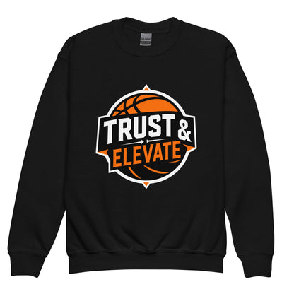 Classic | Youth Sweatshirt | Trust & Elevate | Athletic Logo