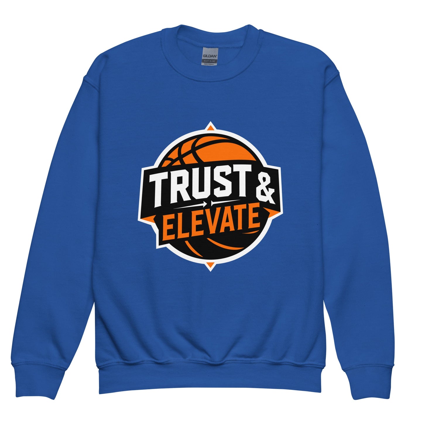 Classic | Youth Sweatshirt | Trust & Elevate | Athletic Logo
