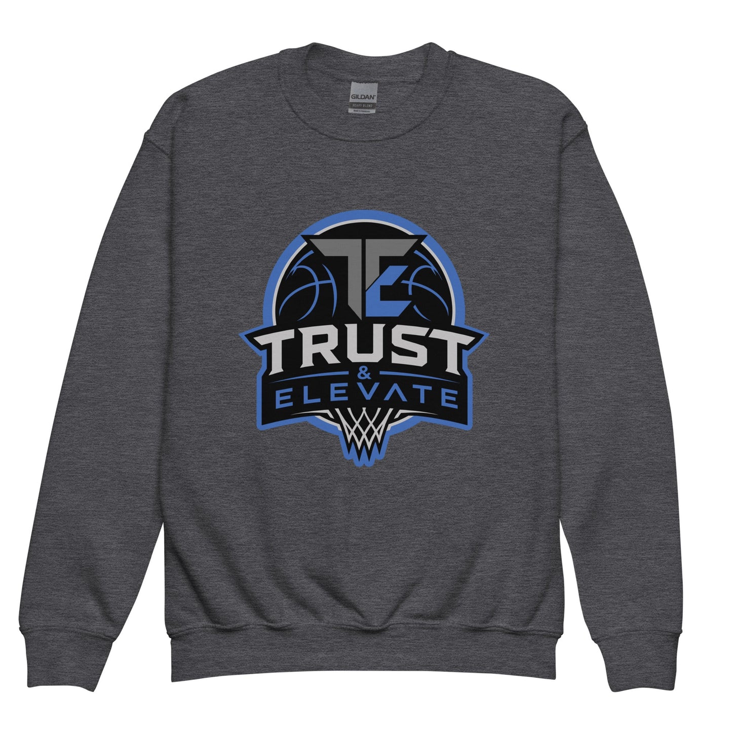 Classic | Youth Sweatshirt | Trust & Elevate | Vanguard Elite Logo