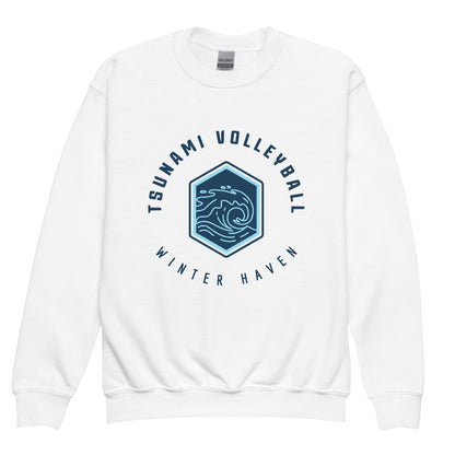 Classic | Youth Sweatshirt | Tsunami Volleyball Club | Crest Logo